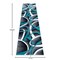 Flash Furniture Turquoise 2' x 7' Modern Plush Abstract Area Rug KP-RG951-27-TQ-GG - alternate 5